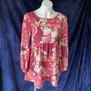 Floral boutique shirt